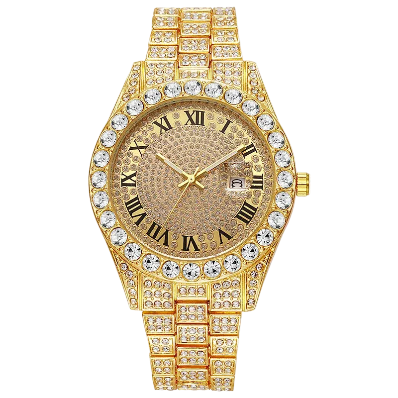 VVS Luxe Iced Out Fashion Timepiece