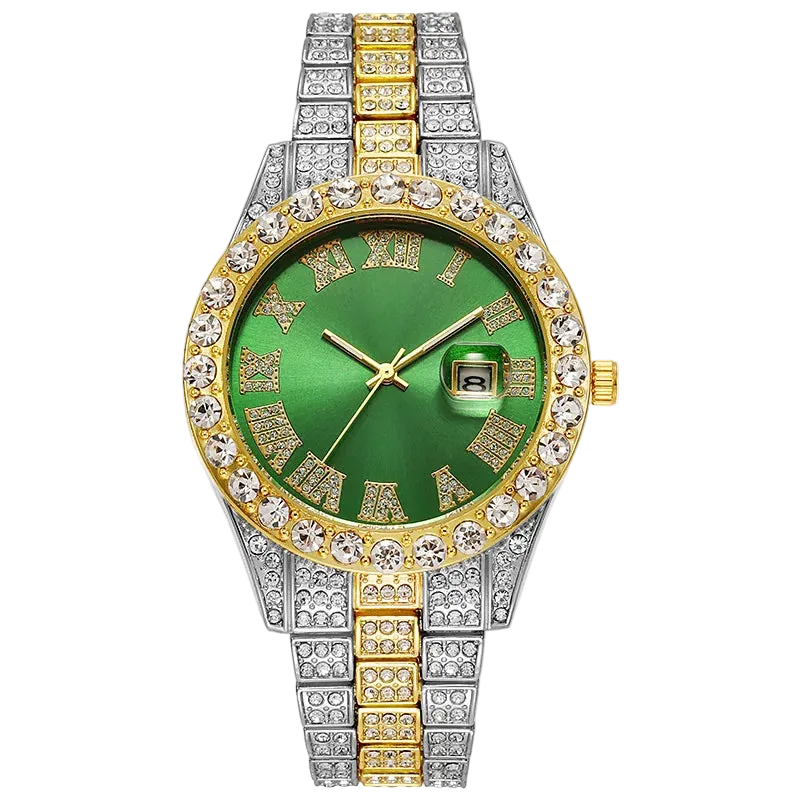 VVS Luxe Iced Out Fashion Timepiece