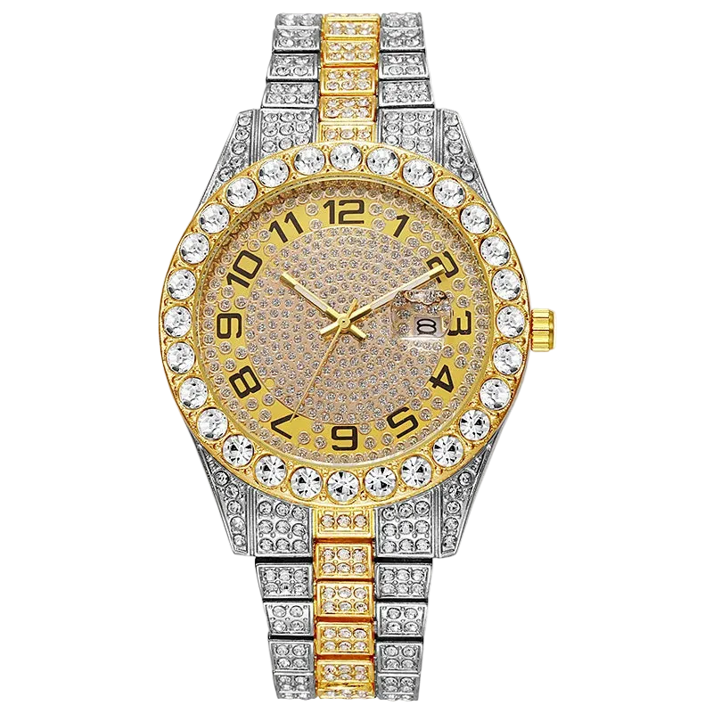 VVS Luxe Iced Out Fashion Timepiece