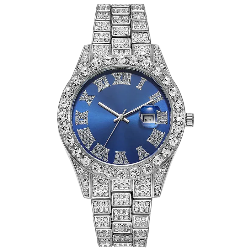 VVS Luxe Iced Out Fashion Timepiece