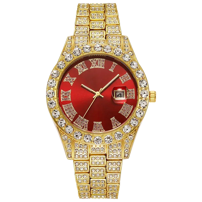 VVS Luxe Iced Out Fashion Timepiece
